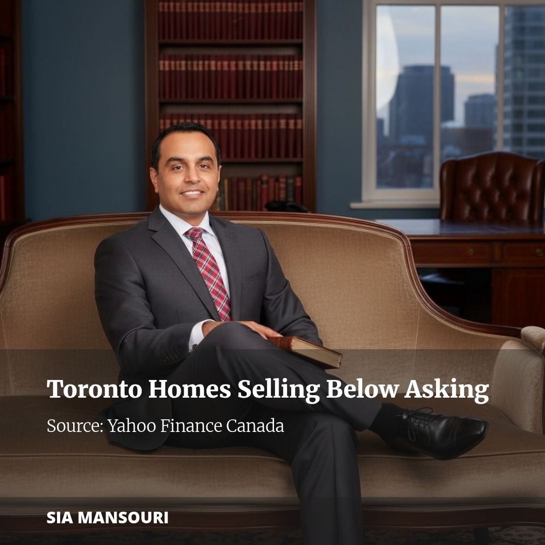 Toronto Buyers Enjoy More Negotiating Power in Home Market
