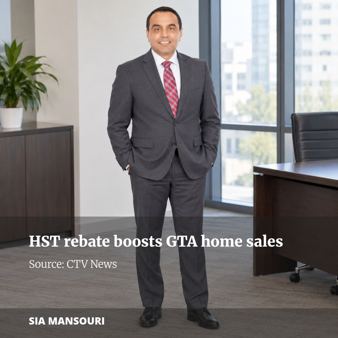 HST rebate continues to boost sales of new single-family homes in GTA but condo segment remains sluggish: report